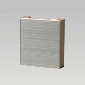 Mặt bít trơn cỡ trung, Inox 304 xước DoBo - A80-88800