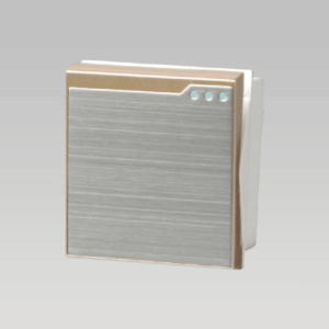 Hạt công tắc cỡ trung đa chiều, Inox 304 xước DoBo - A80-88814