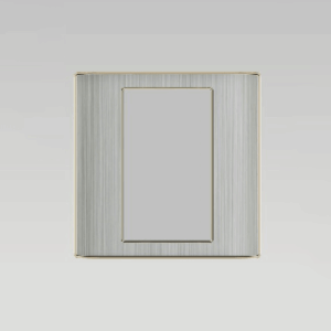 Mặt vuông đôi, Inox 304 xước DoBo - A80-88824-2