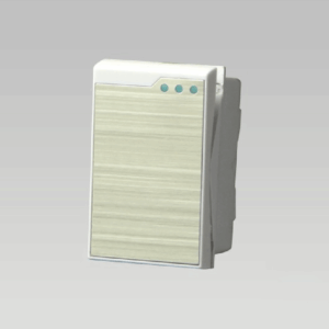 Hạt công tắc cỡ S đa chiều, nhôm vân xước DoBo A60-88614S