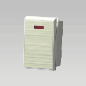 Hạt công tắc 20A cỡ S, nhôm vân xước A60-88626S