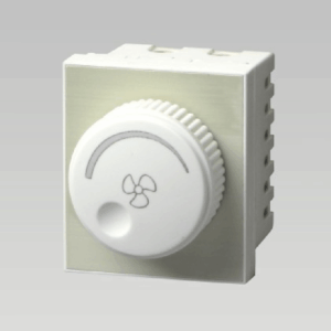 Hạt chiết áp quạt, nhôm vân xước màu vàng nhạt DoBo A60-88632 (300W)