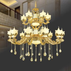 Đèn chùm thông tầng cao cấp CY 2069/12+6