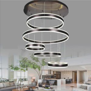 Đèn thả thông tầng LED cao cấp thiết kế hiện đại  T 5198