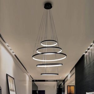 Đèn thả thông tầng LED cao cấp thiết kế hiện đại C002-5S