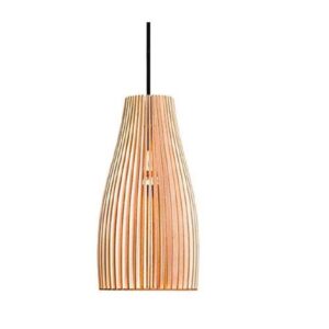 Đèn gỗ thả nhỏ gọn trang trí bàn ăn DG201