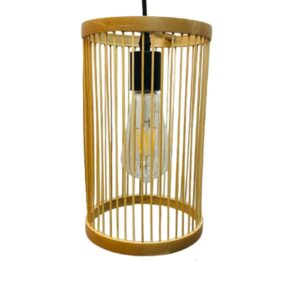 Đèn thả tre tăm đan đơn giản trang trí bàn ăn MT 117