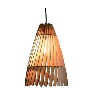 Đèn gỗ thả nghệ thuật trang trí ghế sofa nghệ thuật DG208