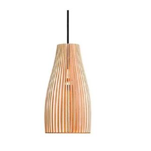 Đèn gỗ thả nghệ thuật trang trí bàn ăn DG210