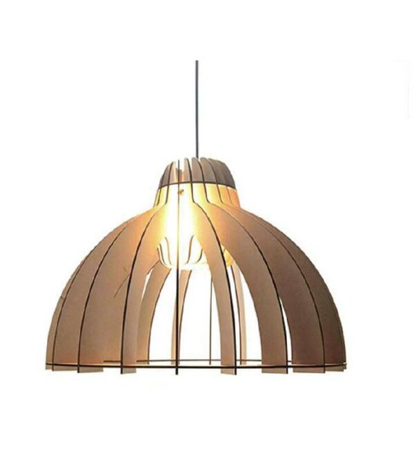Đèn gỗ thả trần trang trí bàn ăn, bàn làm việc DG203