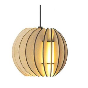 Đèn gỗ thả trần và để bàn trang trí phòng ngủ DG204