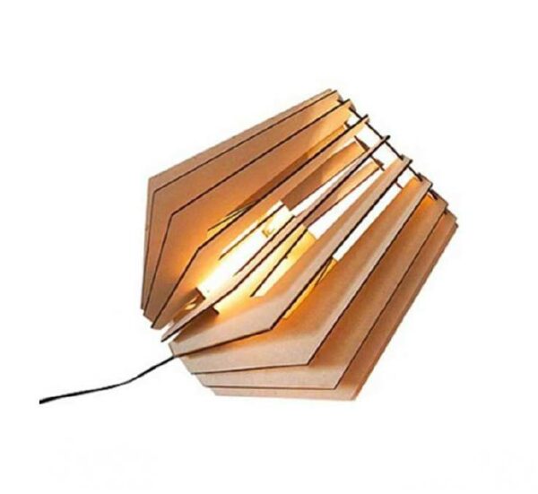 Đèn bàn gỗ trang trí phòng ngủ DG205