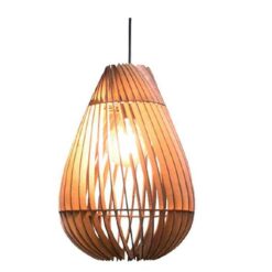 Đèn thả gỗ hình tổ chim dồng dộc trang trí phòng khách DG207