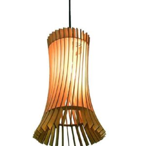 Đèn gỗ thả trần nhỏ gọn trang trí bàn ăn DG238