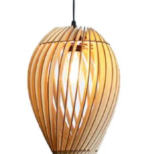 Đèn gỗ thả trần trang trí thư viện, phòng đọc sách DG242