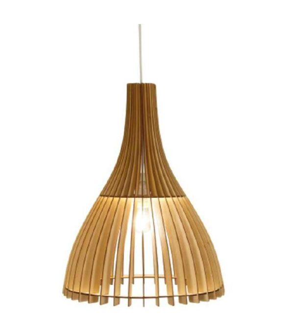 Đèn thả gỗ nghệ thuật trang trí phòng ngủ DG244
