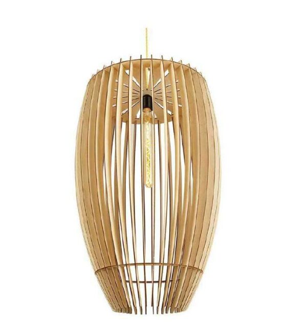 Đèn thả gỗ nghệ thuật trang trí quán cafe, nhà hàng DG246