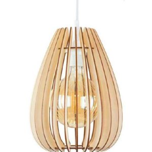 Đèn thả gỗ nghệ thuật trang trí bàn ăn DG251