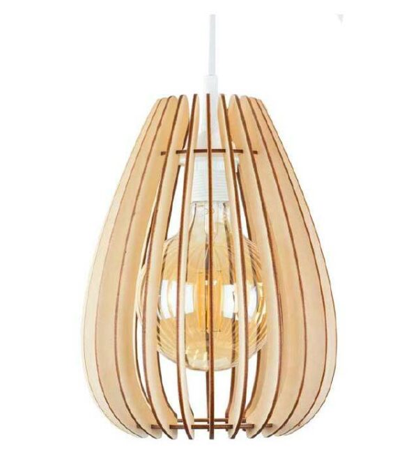 Đèn thả gỗ nghệ thuật trang trí bàn ăn DG251