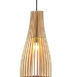 Đèn thả gỗ nghệ thuật nhỏ gọn trang trí bàn ăn DG252