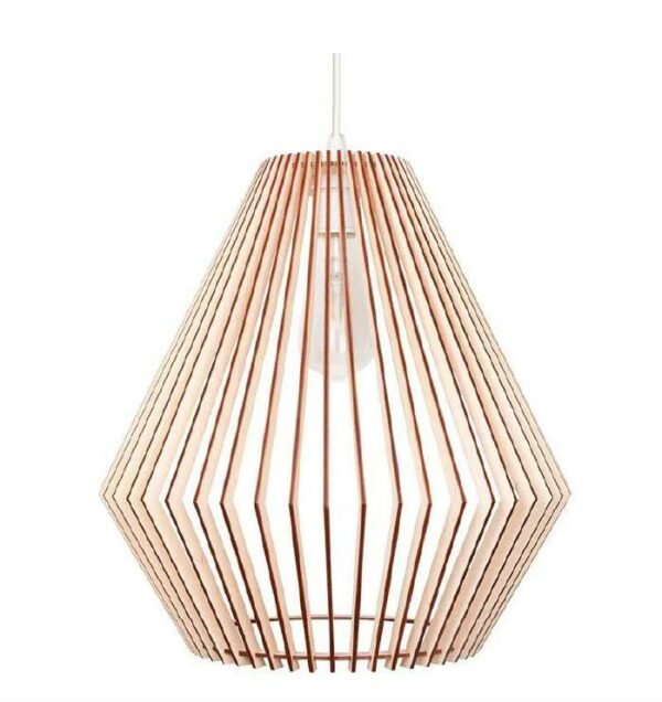Đèn thả gỗ nghệ thuật trang trí phòng ngủ DG255