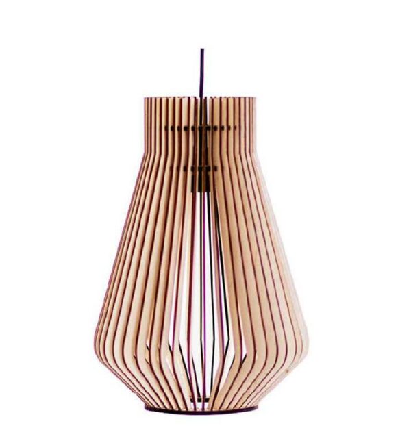 Đèn thả gỗ nghệ thuật trang trí phòng ngủ DG256