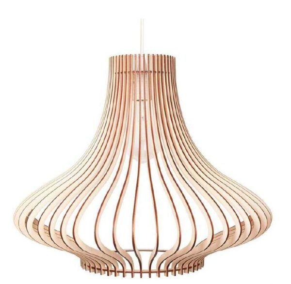 Đèn thả gỗ nghệ thuật trang trí phòng ngủ DG257