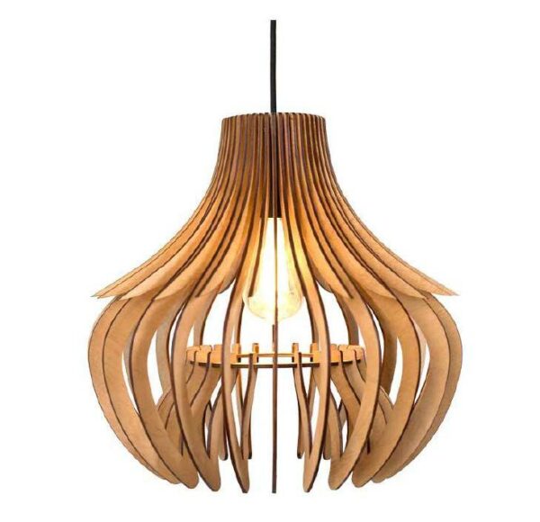 Đèn thả gỗ nghệ thuật trang trí nhà hàng,quán cafe DG269