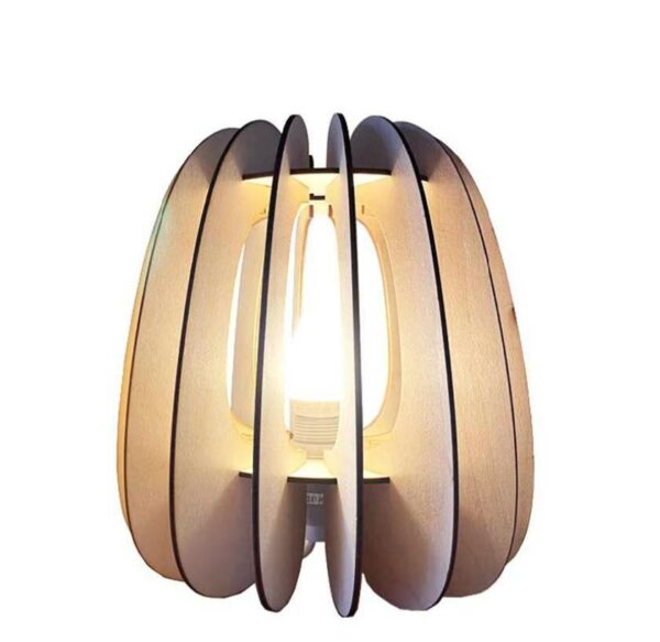 Đèn gỗ để bàn, để sàn nghệ thuật trang trí DG404
