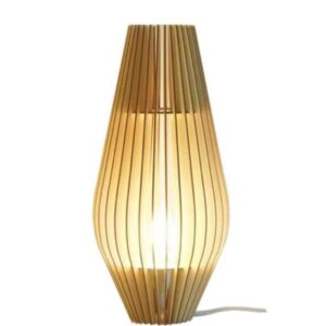 Đèn gỗ để bàn , để sàn hình thoi trang trí phòng nghệ thuật DG406