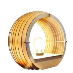 Đèn gỗ để bàn , để sàn trang trí phòng nghệ thuật DG408