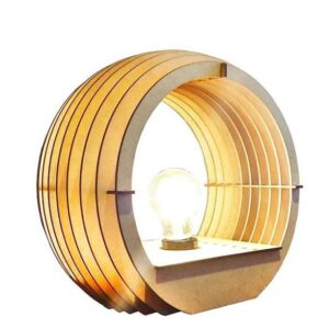 Đèn gỗ để bàn , để sàn trang trí phòng nghệ thuật DG408