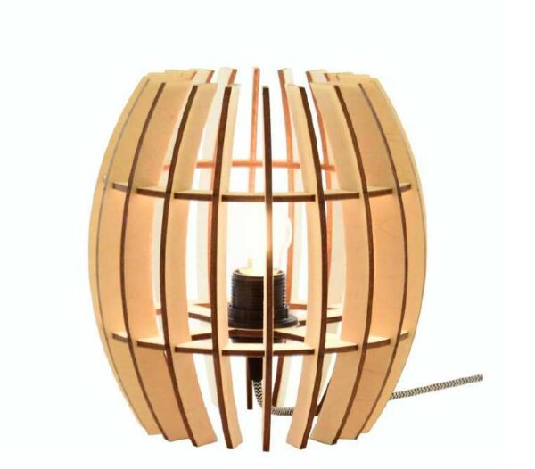 Đèn gỗ để bàn mini trang trí phòng đọc sách DG411