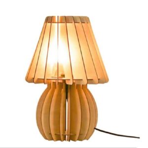 Đèn gỗ để bàn mini trang trí phòng đọc sách DG412