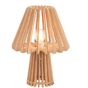 Đèn gỗ để bàn mini trang trí phòng đọc sách DG414