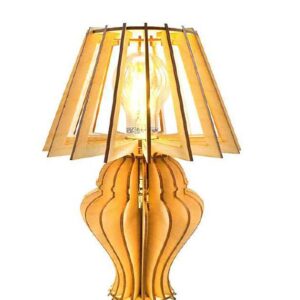Đèn gỗ để bàn mini trang trí phòng đọc sách DG416