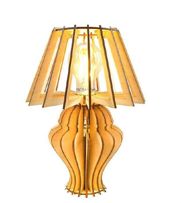 Đèn gỗ để bàn mini trang trí phòng đọc sách DG416