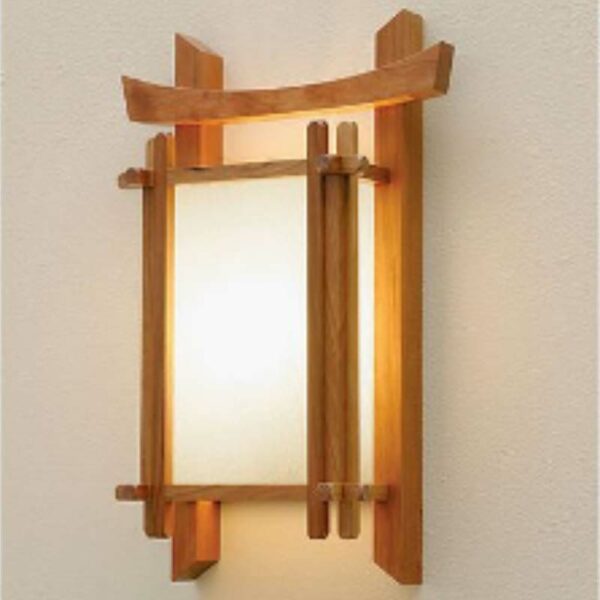 Đèn vách trang trí bằng gỗ thật trang trí nhà gỗ cực đẹp ĐOT1