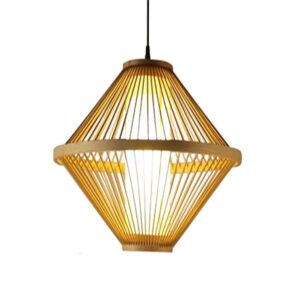 Đèn tăm tre lồng vải kiểu UFO MT 161