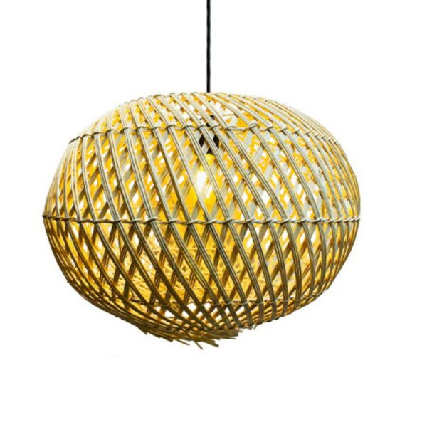 Đèn thả mây đan hình cầu cực đẹp trang trí phòng khách MT 168