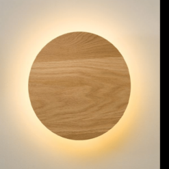 Đèn gắn tường gỗ tự nhiên Eclipse Wood - Nhật Thực