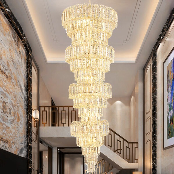 Đèn chùm thông tầng cổ điển thiết kế sang trọng CFL 3513