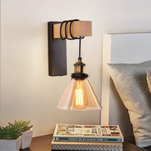 Đèn gắn tường cuốn dây thả chao thuỷ tinh hiện đại GTCC-10