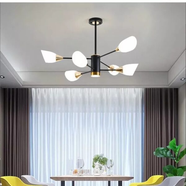 Đèn chùm thả thuỷ tinh trang trí hiện đại THCN-289