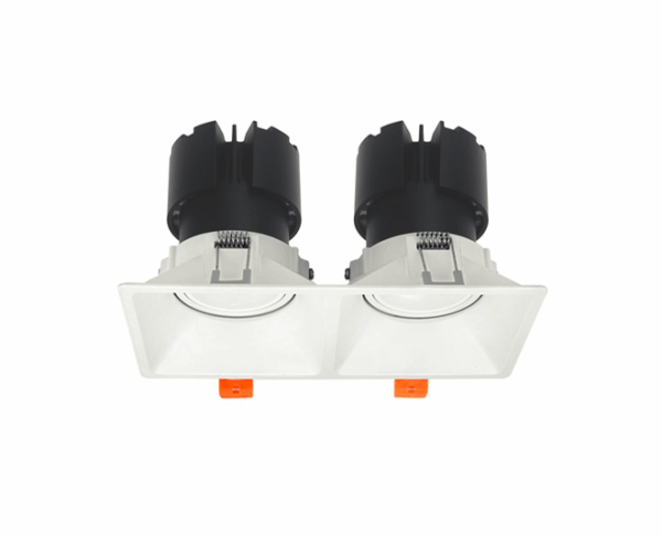 Đèn Spotlight âm trần trắng mẫu F9 VinaLed hiện đại 18W-30W DL-F9W2