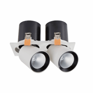 Đèn Spotlight âm trần mẫu P hộp đôi VinaLed hiện đại 24W-50W DL-PW2