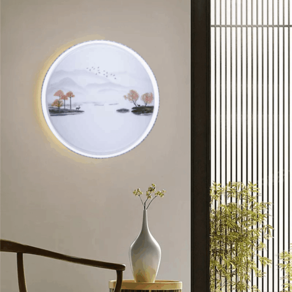 Đèn tường tranh nghệ thuật hiện đại trang trí phòng ngủ MN-6029D