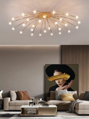 Đèn ốp trần sao băng rơi hiện đại THCN 68 - 20