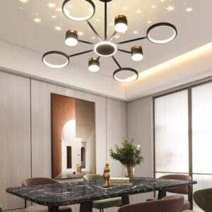 Đèn chùm thả hiện đại trang trí bàn ăn, phòng khách TH - 8237