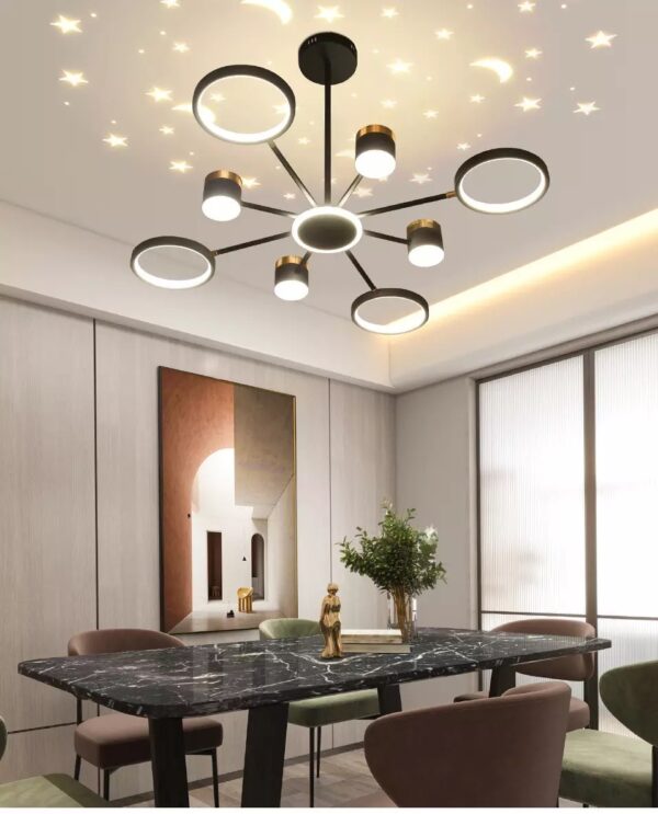 Đèn chùm thả hiện đại trang trí bàn ăn, phòng khách TH - 8237
